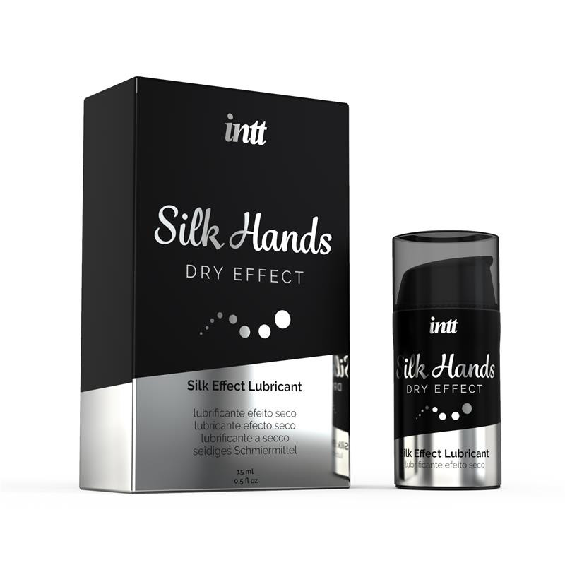 Lubrifiant Silk Hands Dry Effect pe Baza de Silicon 15 ml