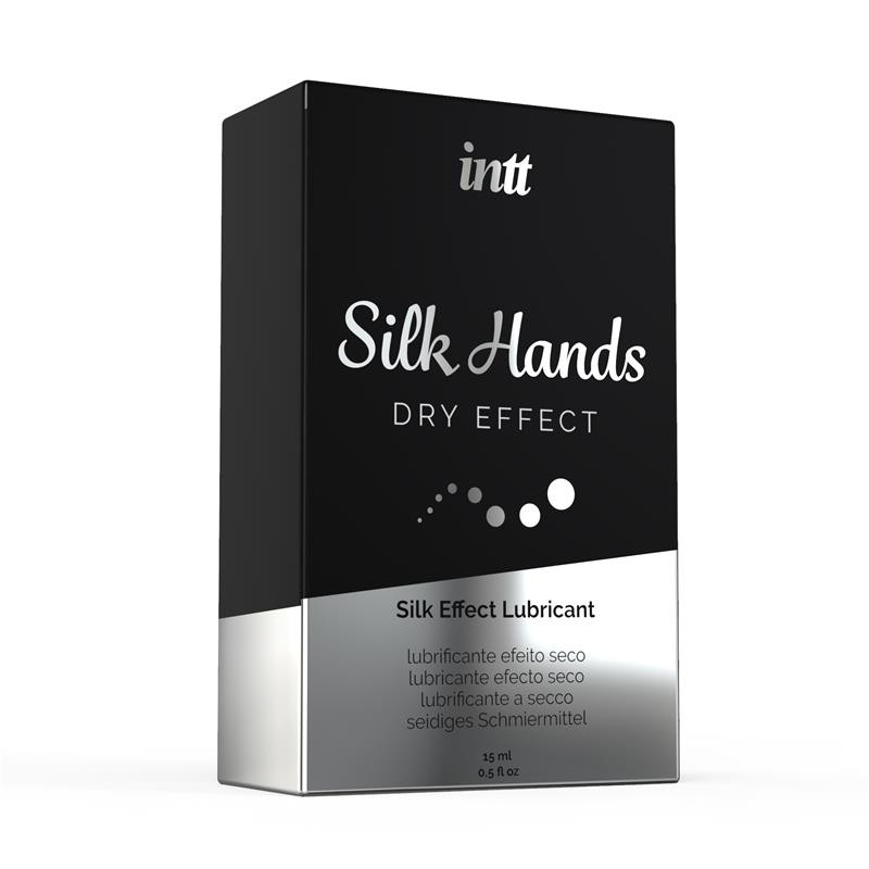 Lubrifiant Silk Hands Dry Effect pe Baza de Silicon 15 ml