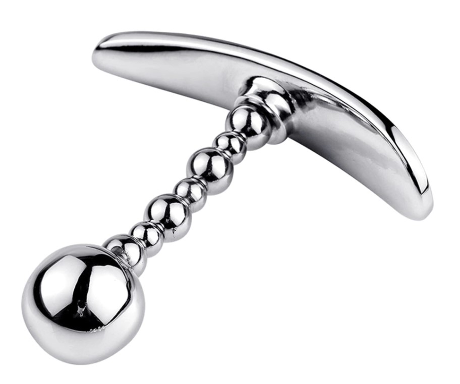 Dop Anal Metalic Riggs Medium Flexibil Cristal Mov Mokko Toys