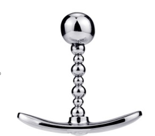 Dop Anal Metalic Riggs Medium Flexibil Cristal Mov Mokko Toys