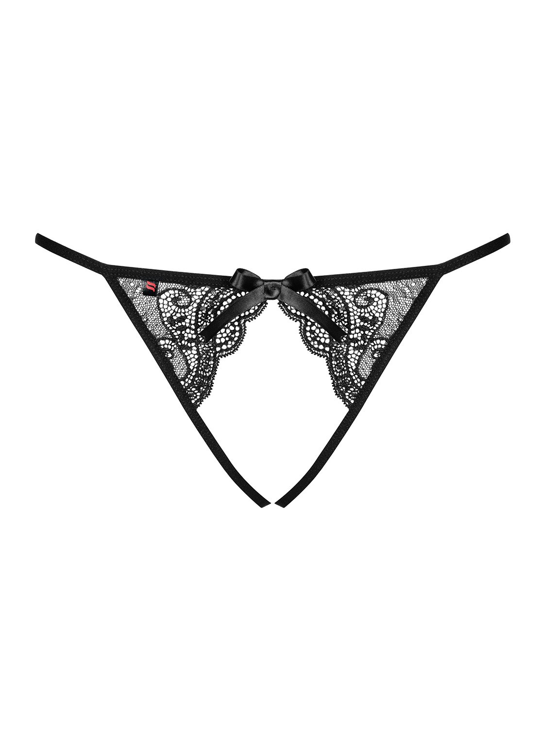 Bikini Miamor Crotchless Negri S/M