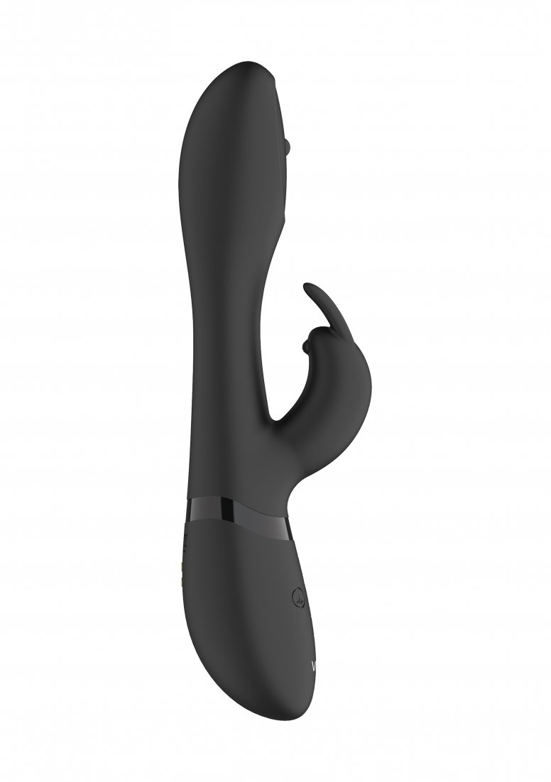 Vibrator Rabbit 3-in-1 Mira 360 ? Spinning G-Spot Silicon Negru