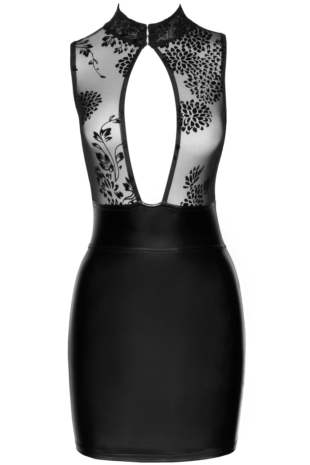 Rochie Mini Powerlook Top Tulle Transparent M