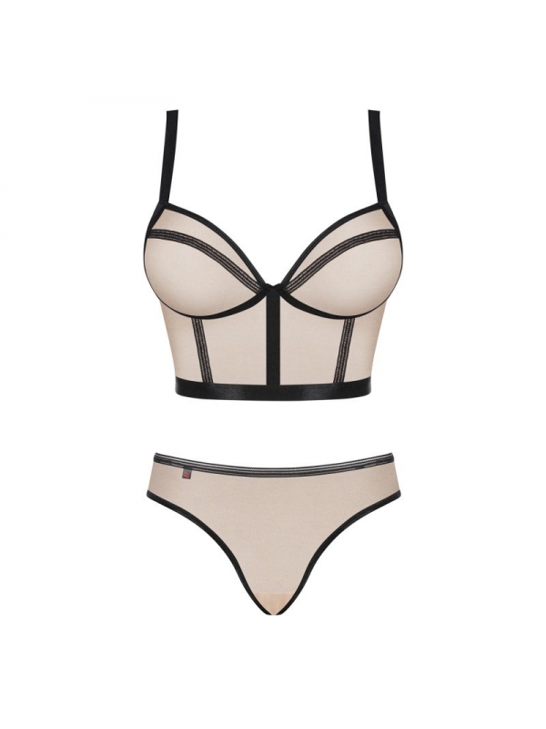 Set 2 Piese Lenjerie Sexy Nudelia S/M