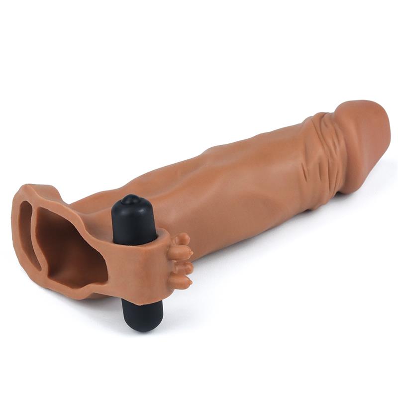Prelungitor Penis Pleasure X-Tender Vibrating Penis Sleeve #2