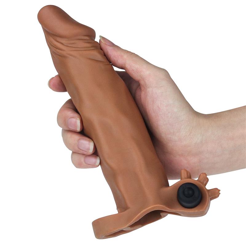 Prelungitor Penis Pleasure X-Tender Vibrating Penis Sleeve #2