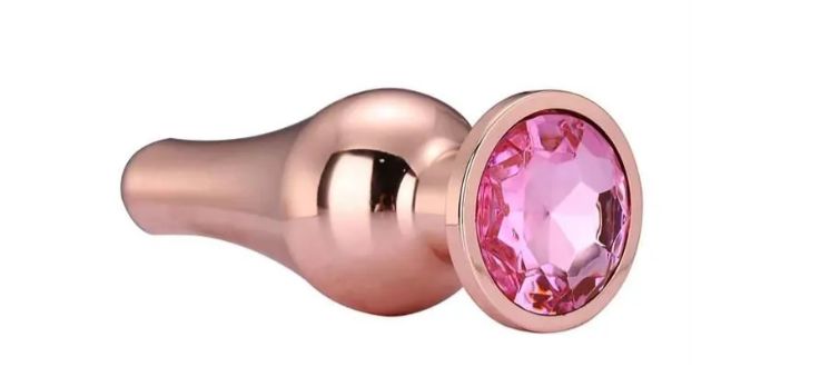Dop Anal Pleasure Plug Medium Auriu Gleaming Love