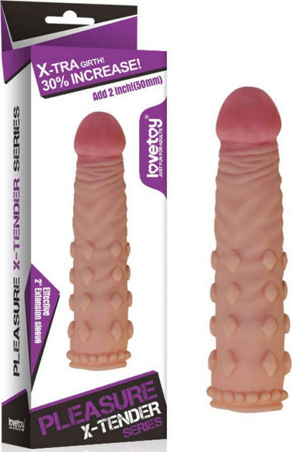 Manson Penis PleasureX Tender Striat Natural