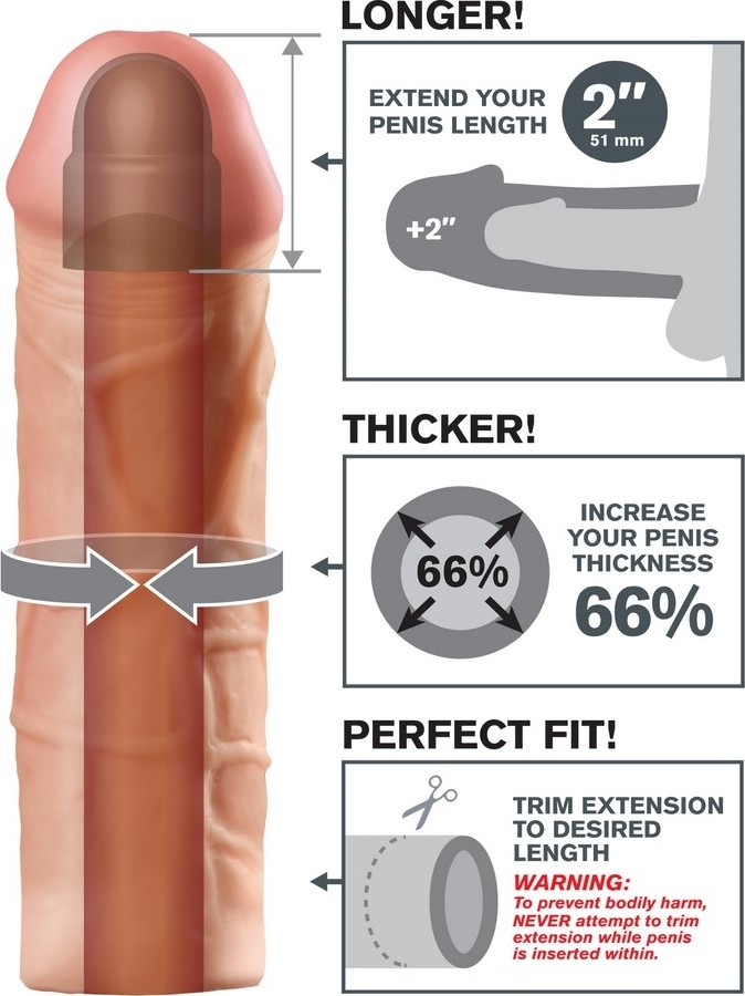 Prelungitor penis Fantasy X-tension Mega 2
