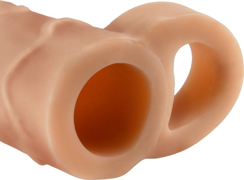 Prelungitor Penis Fantasy X-tension Perfect 1 cu inel testicule