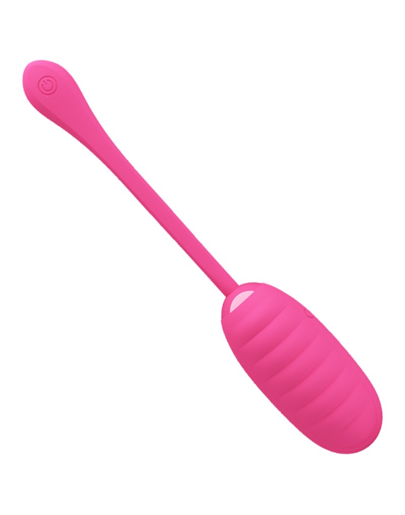 Ou Vibrator Kirk, 12 Moduri Vibratii, Silicon, USB, Roz