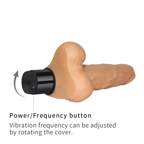 Vibrator Realistic Multispeed Real Feel Natural 20 cm