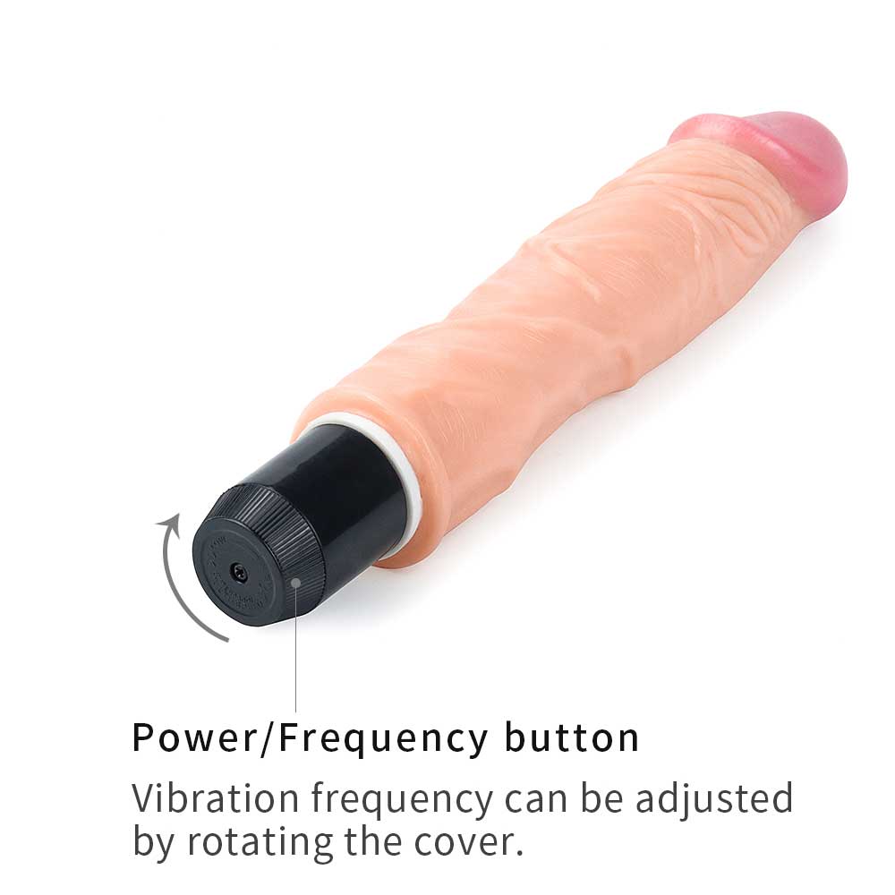 Vibrator Realist Multispeed Real Feel Flexi 23 cm