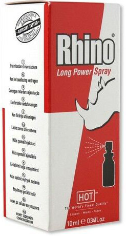 Spray Impotriva Ejacularii Precoce HOT Rhino Long Power 10 ml