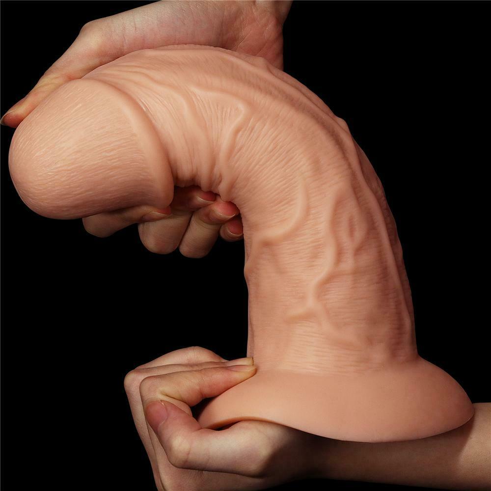Dildo Realist King-Sized Curved 24 cm
