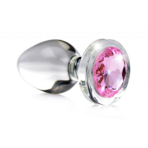 Dop Anal din Sticla Booty Sparks Pink Gem Small