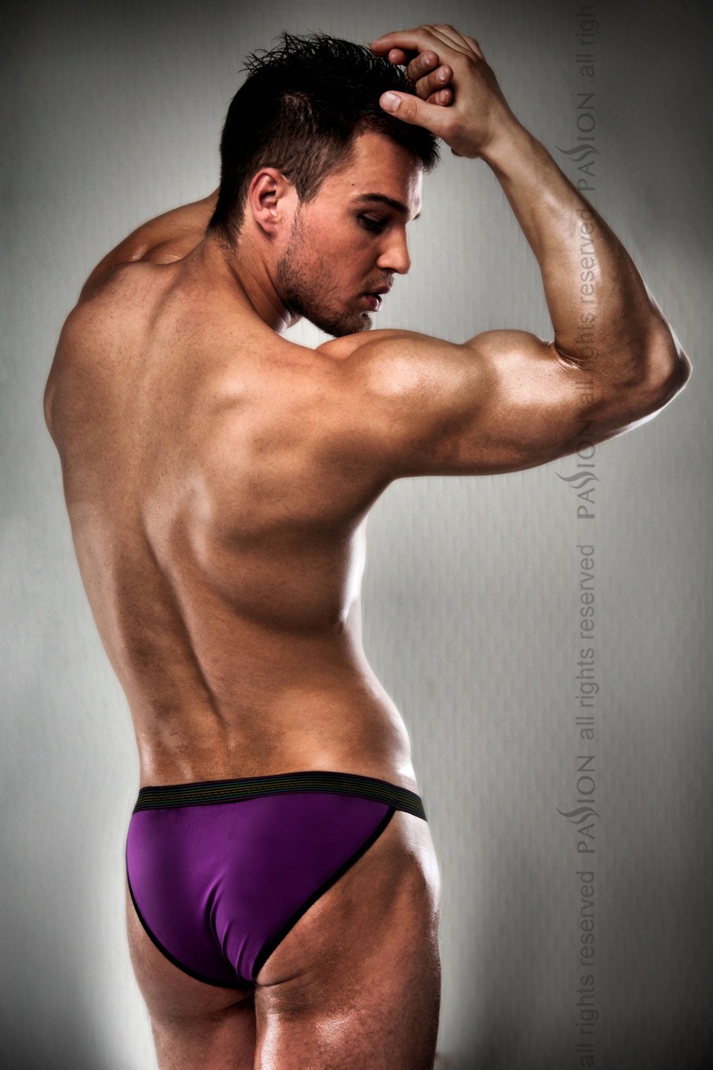 Bikini Sexy Barbati Violet, S/M