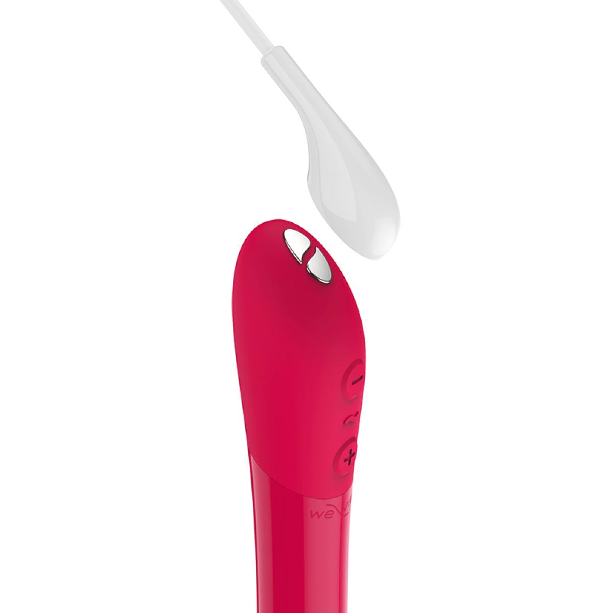 Stimulator We Vibe Tango X 7 Intensitati&8 Moduri Vibratii Silicon Rosu