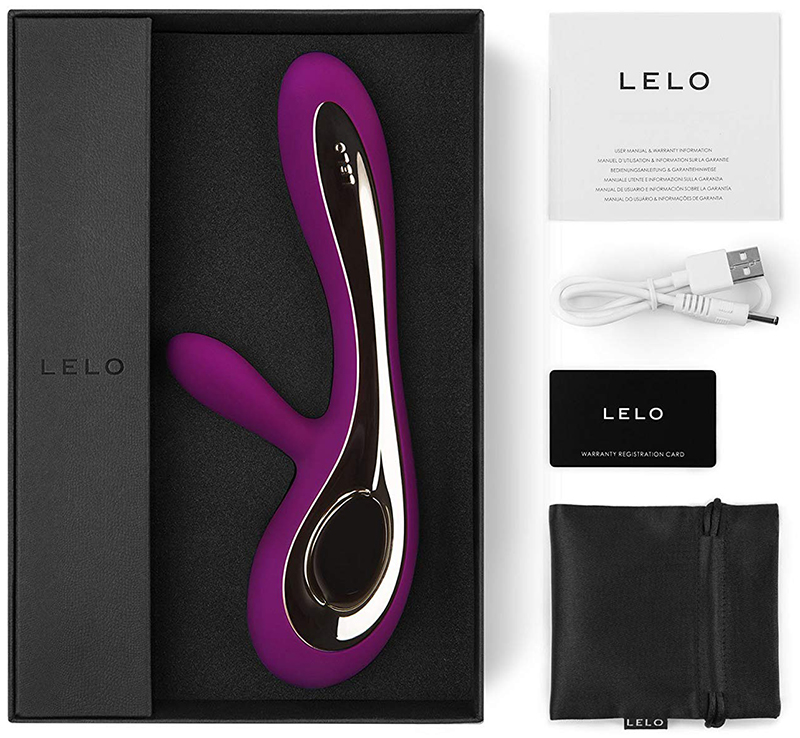 Vibrator Iepuras Lelo Soraya 2 Deep Rose