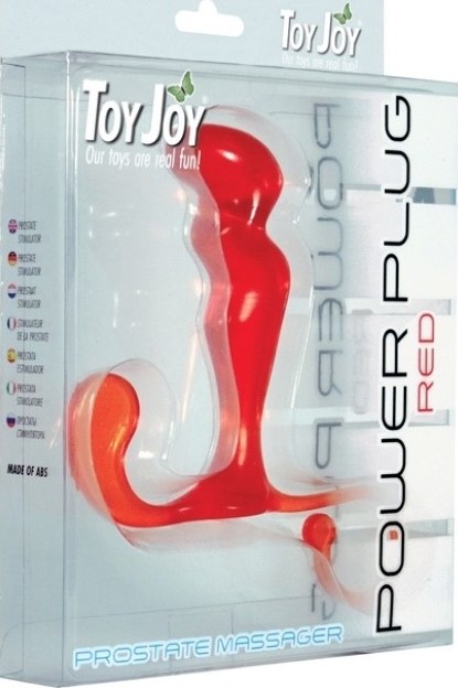 Stimulator anal - Power Plug rosu