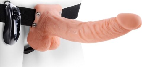 Strap-on Hollow Vibrator Fetish Fantasy 9