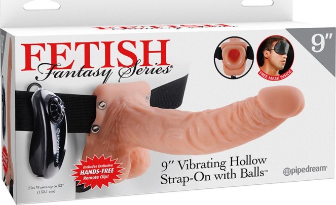 Strap-on Hollow Vibrator Fetish Fantasy 9
