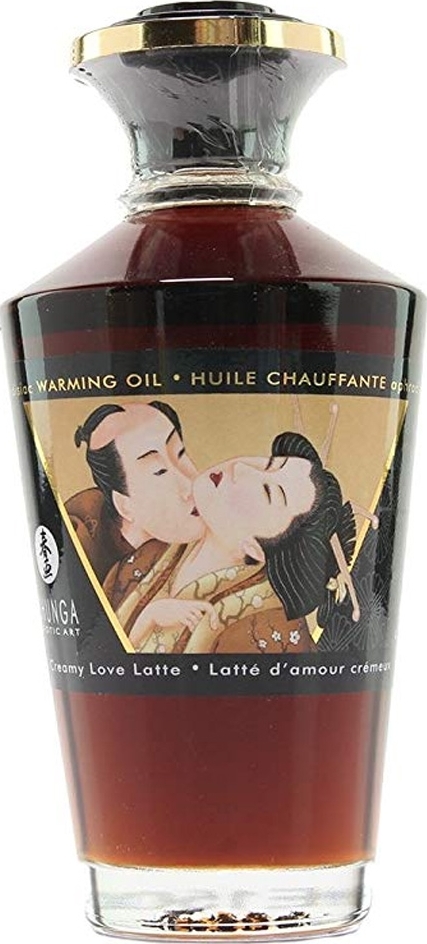 Ulei Afrodisiac Creamy Latte Cu Efect De Incalzire 100 ml