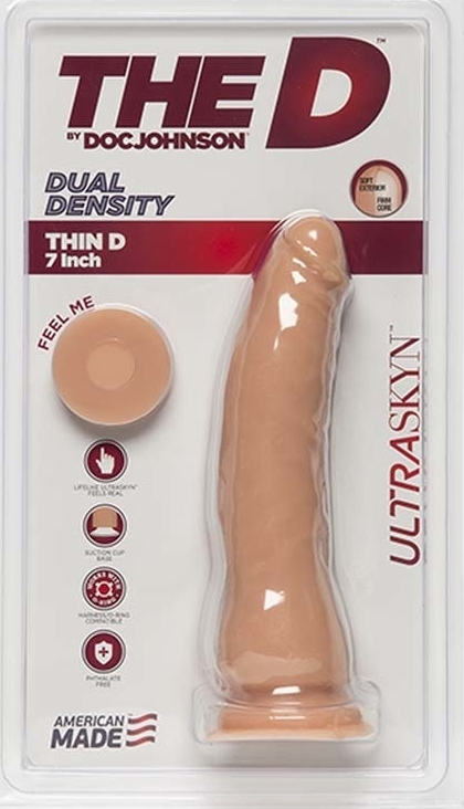 Dildo Dual Density Thin 17 cm