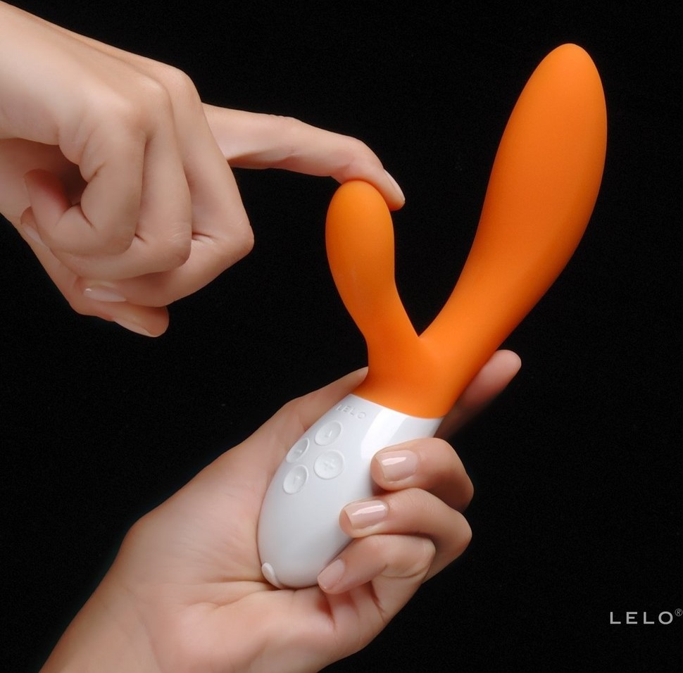 Vibrator Iepuras Lelo Ina 2 Portocaliu