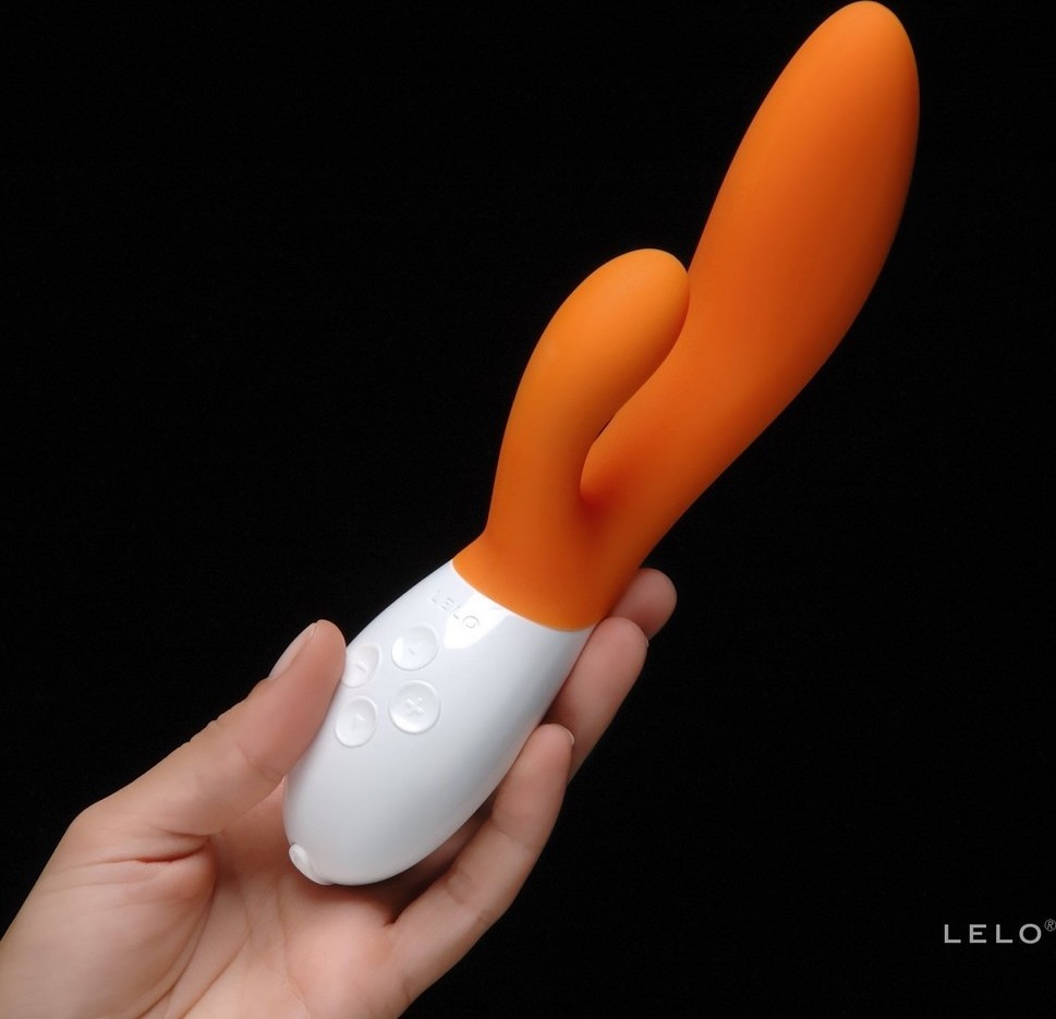 Vibrator Iepuras Lelo Ina 2 Portocaliu