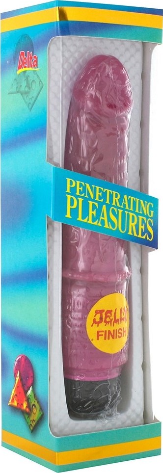 Vibrator Multispeed Penetraring Pleasures , PVC, Mov, 21 cm