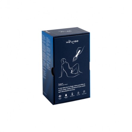 Stimulator We Vibe Tango X 7 Intensitati&8 Moduri Vibratii Silicon Albastru