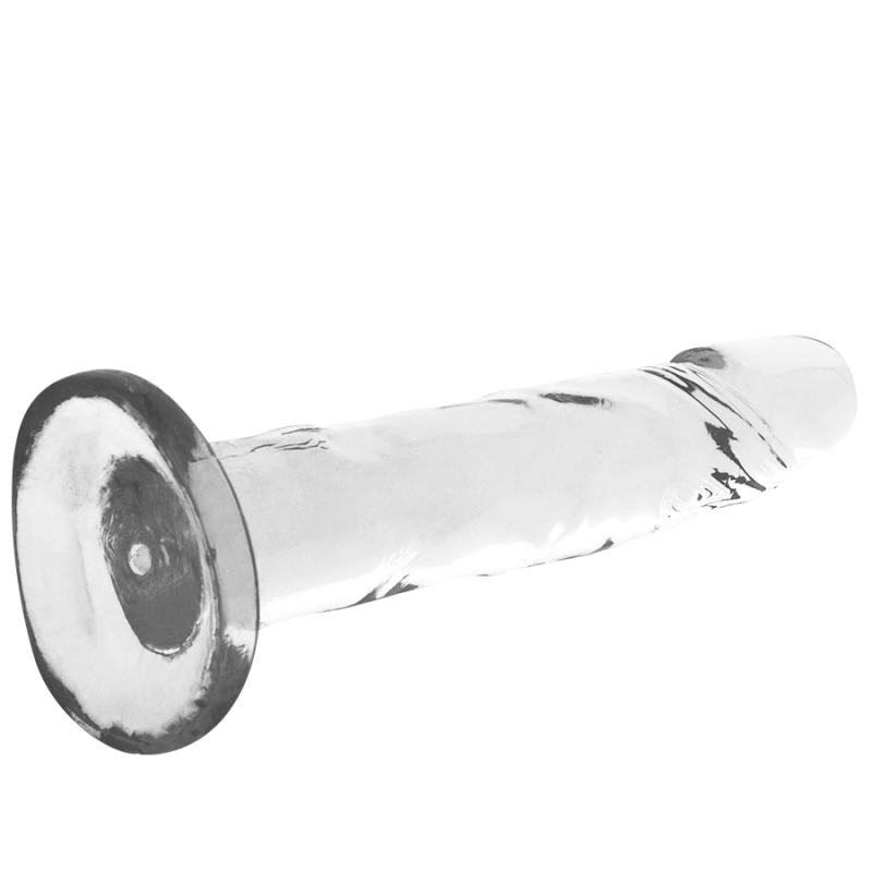 Dildo Realist Xray cu Ventuza Transparent 16.5 cm