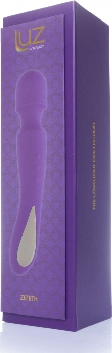 Massager Luz Zenith 7 Moduri Vibratii Silicon USB Violet